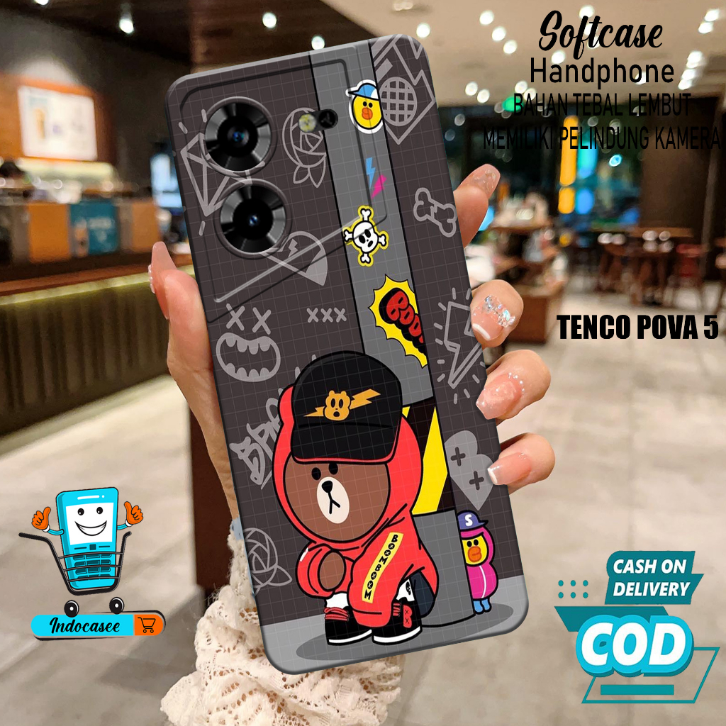 Case Hp TECNO POVA 5 2023 - Softcase TECNO POVA 5 2023 Terbaru - Casing TECNO POVA 5 2023 - Kesing T
