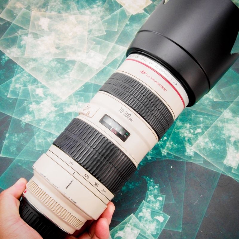 Canon 70-200mm F2.8 L USM. Lensa Tele. Murah