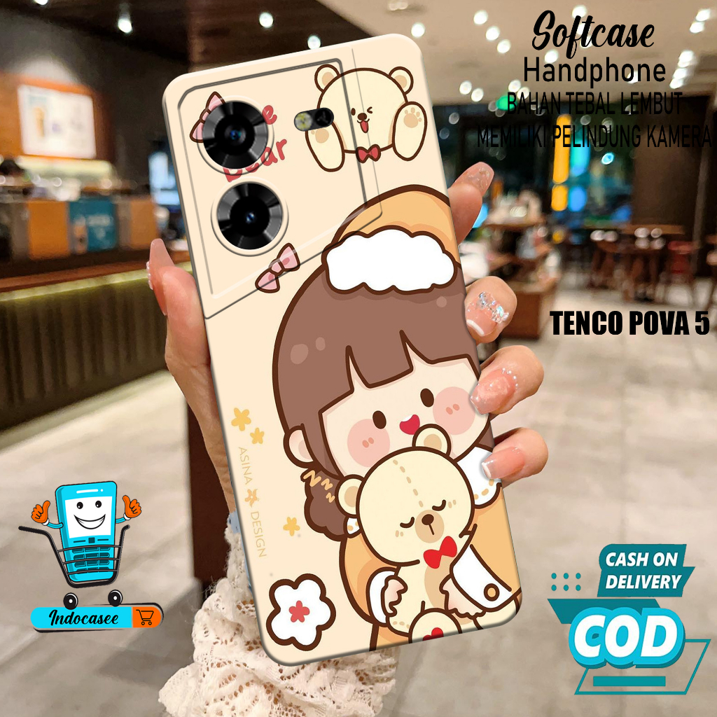 Case Hp TECNO POVA 5 2023 - Softcase TECNO POVA 5 2023 Terbaru - Casing TECNO POVA 5 2023 - Kesing T