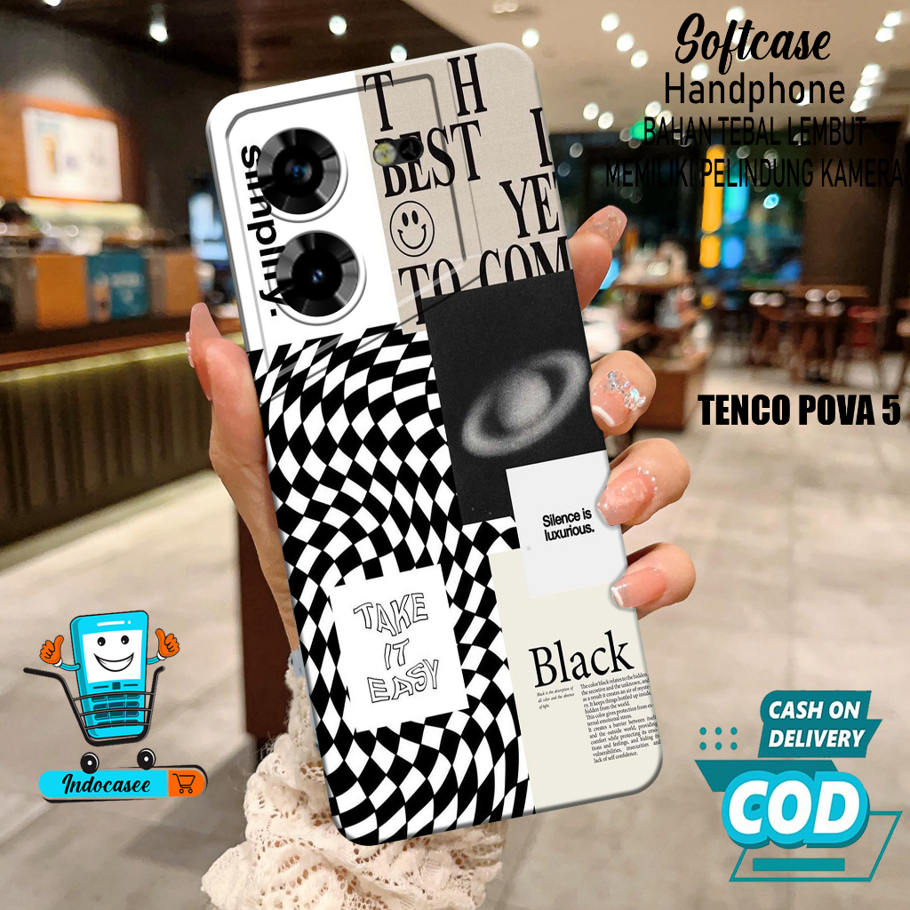 Case Hp TECNO POVA 5 2023 - Softcase TECNO POVA 5 2023 Terbaru - Casing TECNO POVA 5 2023 - Kesing T