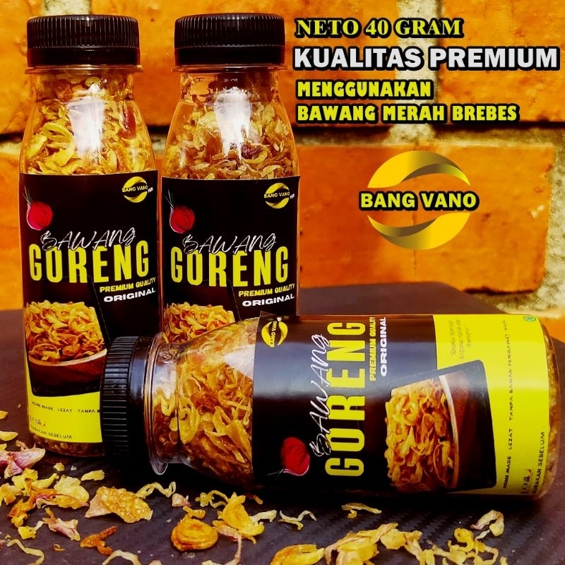 

Bawang Goreng Bang Vano 40gram Gurih dan Renyah