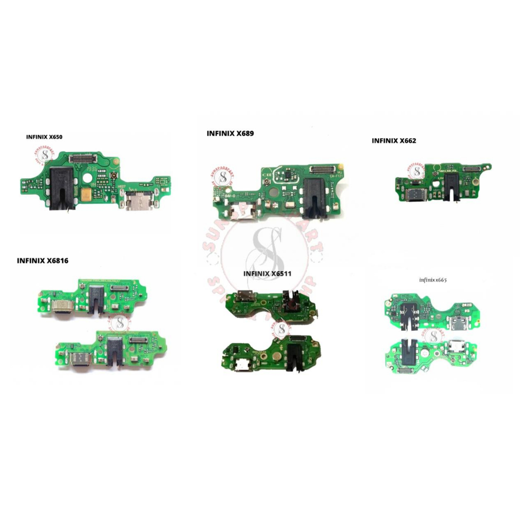 FLEXIBLE KONEKTOR CHARGER CON CAS TC INFINIX X650 / X662 / X665 / X689 / X6816 / X692 / X6812 / X651