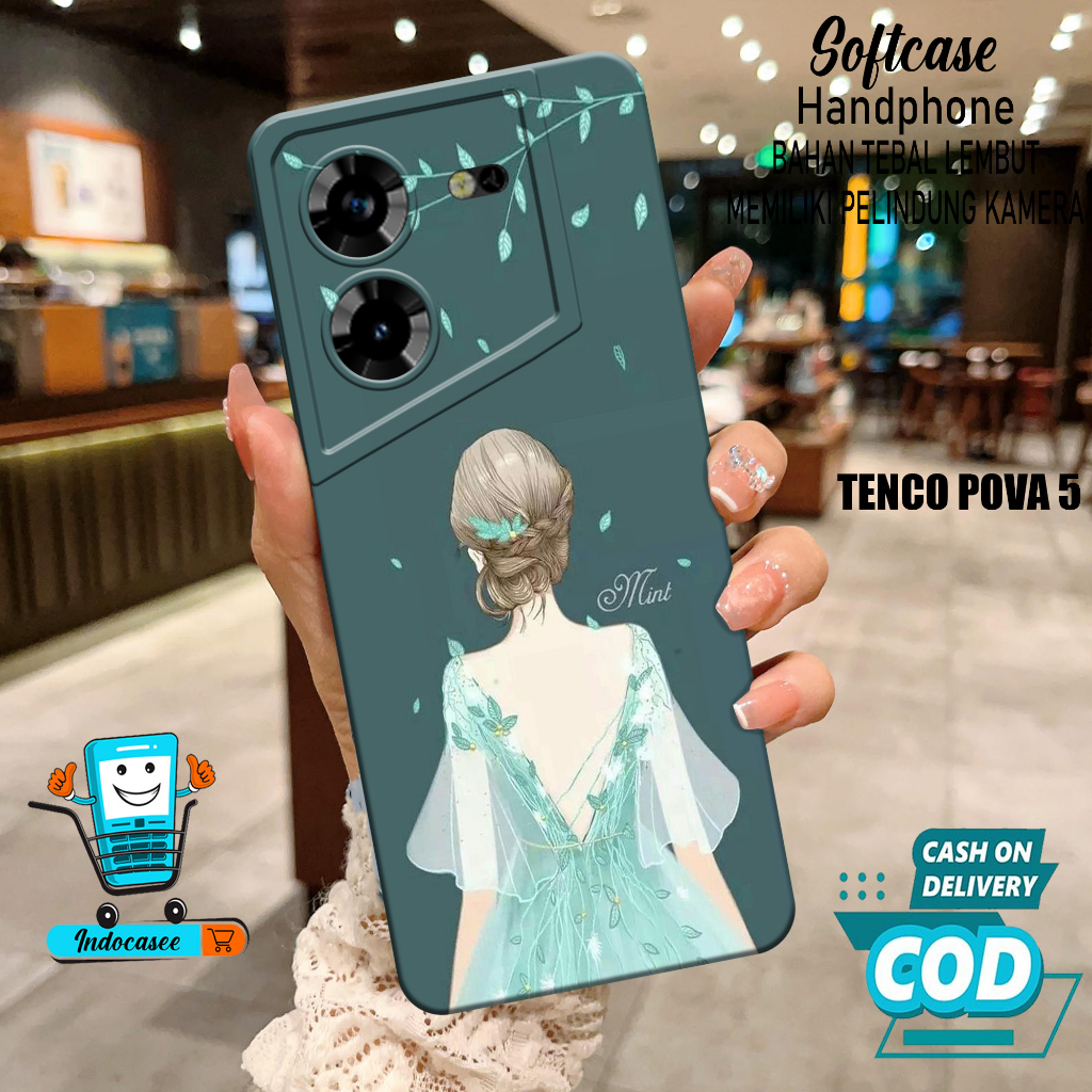 Case Hp TECNO POVA 5 2023 - Softcase TECNO POVA 5 2023 Terbaru - Casing TECNO POVA 5 2023 - Kesing T