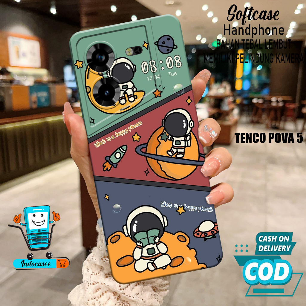Case Hp TECNO POVA 5 2023 - Softcase TECNO POVA 5 2023 Terbaru - Casing TECNO POVA 5 2023 - Kesing T