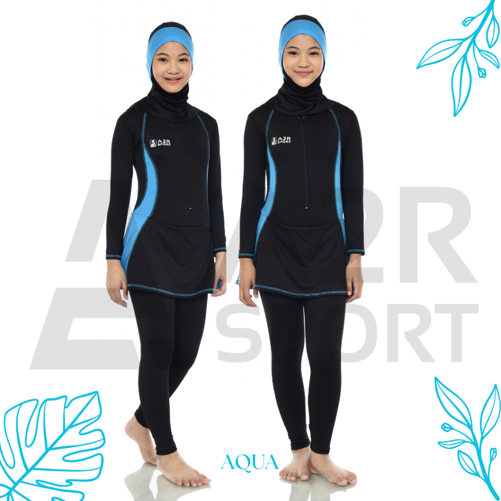 Harga Miring Baju Renang Muslimah Anak . Baju Renang Anak Tanggung .Bajurenang Anak Muslimah Baju