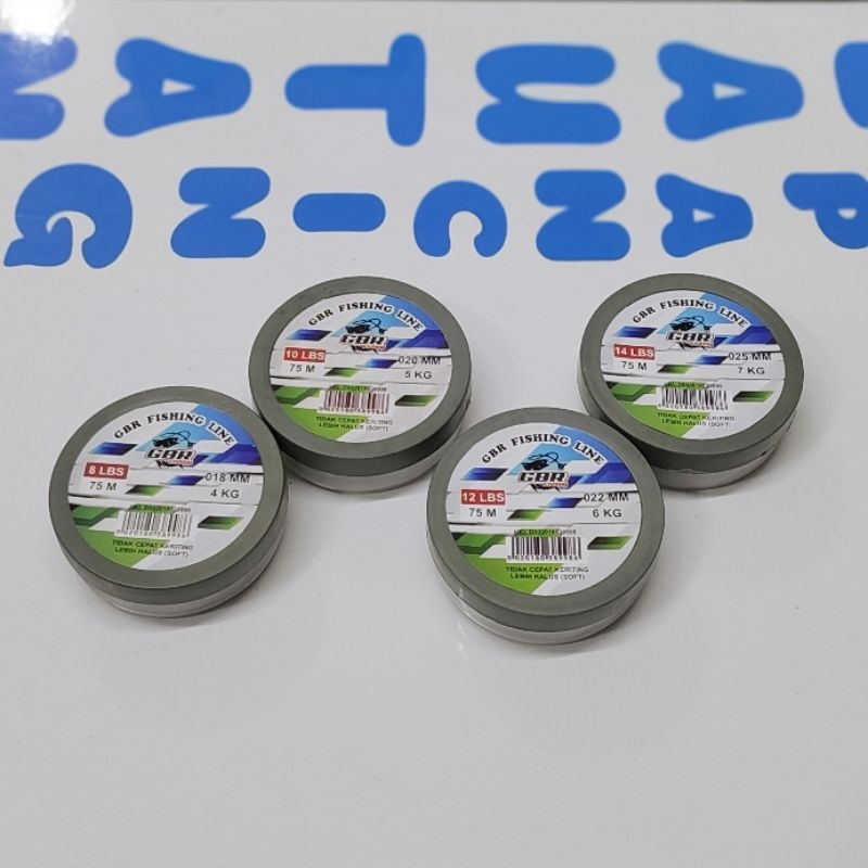 senar pancing GBR cepuk 75meter best quality