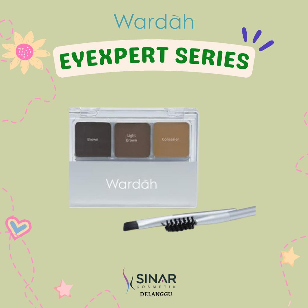 Wardah - Eyexpert Eyebrow Kit - Eye Brow Kit - Pomade Alis