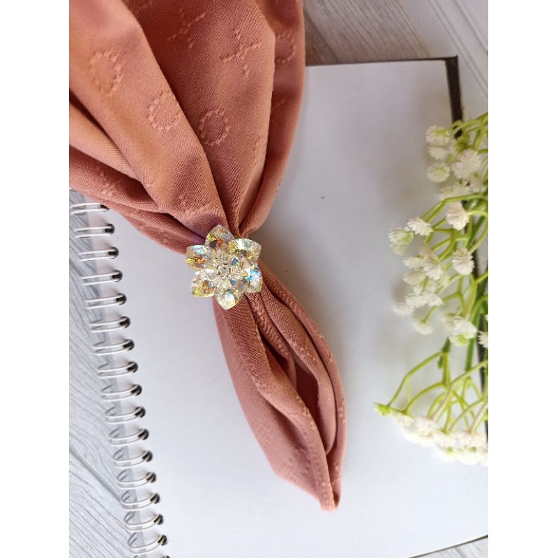 bros dada bunga ring hijab cincin swarovski