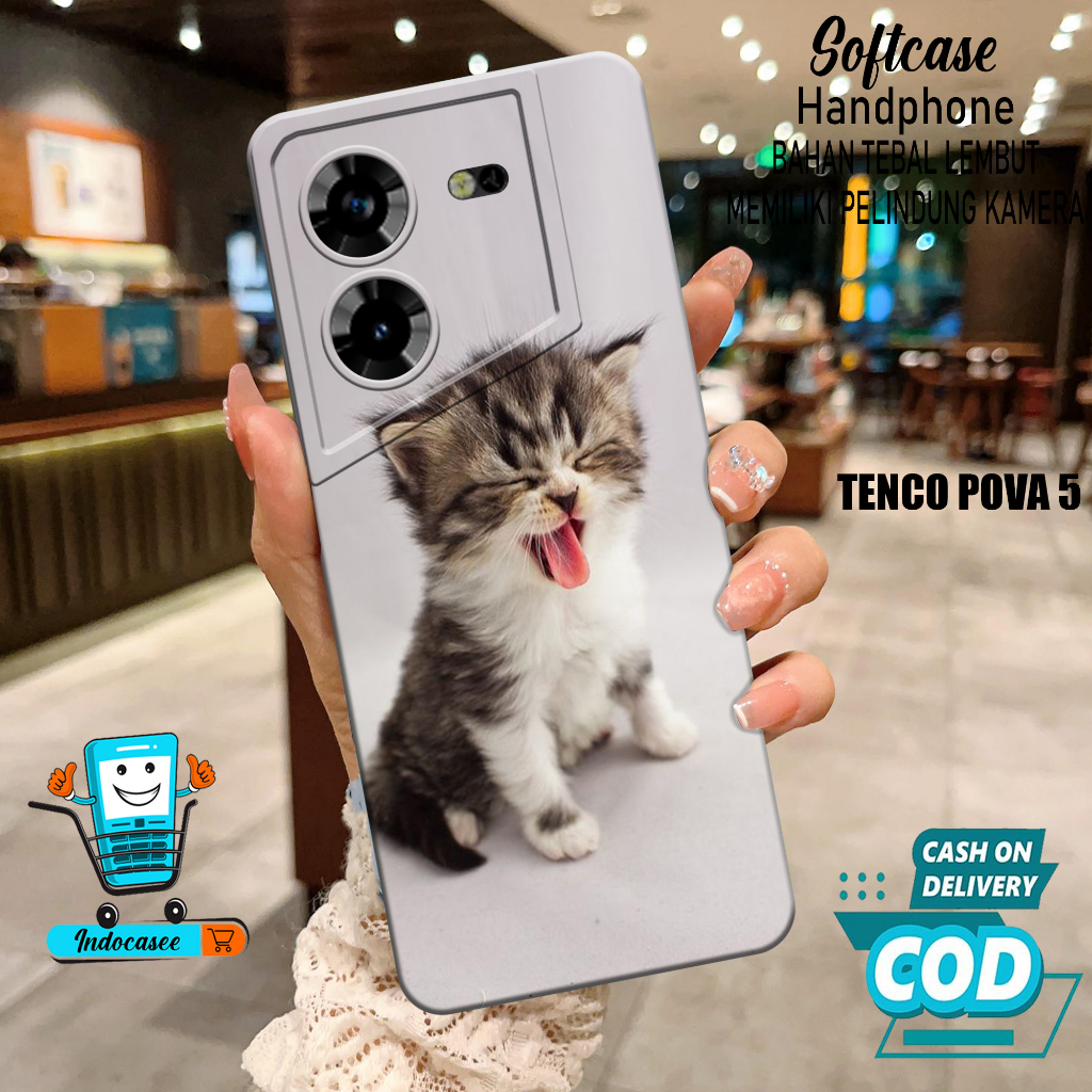 Case Hp TECNO POVA 5 2023 - Softcase TECNO POVA 5 2023 Terbaru - Casing TECNO POVA 5 2023 - Kesing T