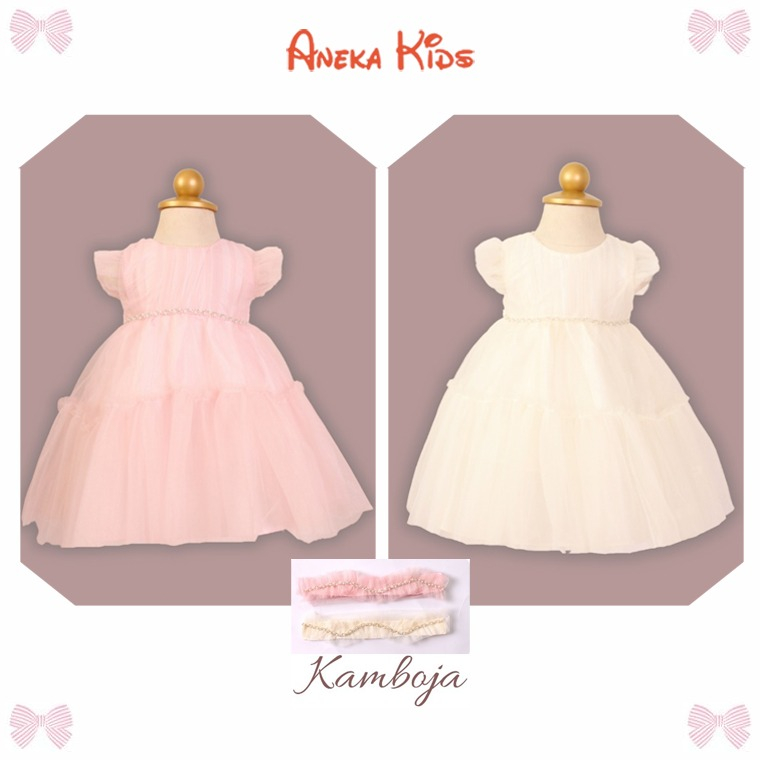pretty girl dress kamboja size 3/6/12M