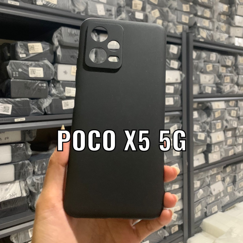 SOFT CASE BLACK PREMIUM CASE / CASE BLACK MATTE TPU FOR XIAOMI POCO X5 / POCO X5 PRO / POCO X3 PRO /