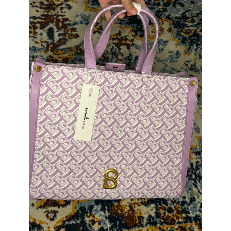 (NEW) Bimu-ToteBag Buttonscarves