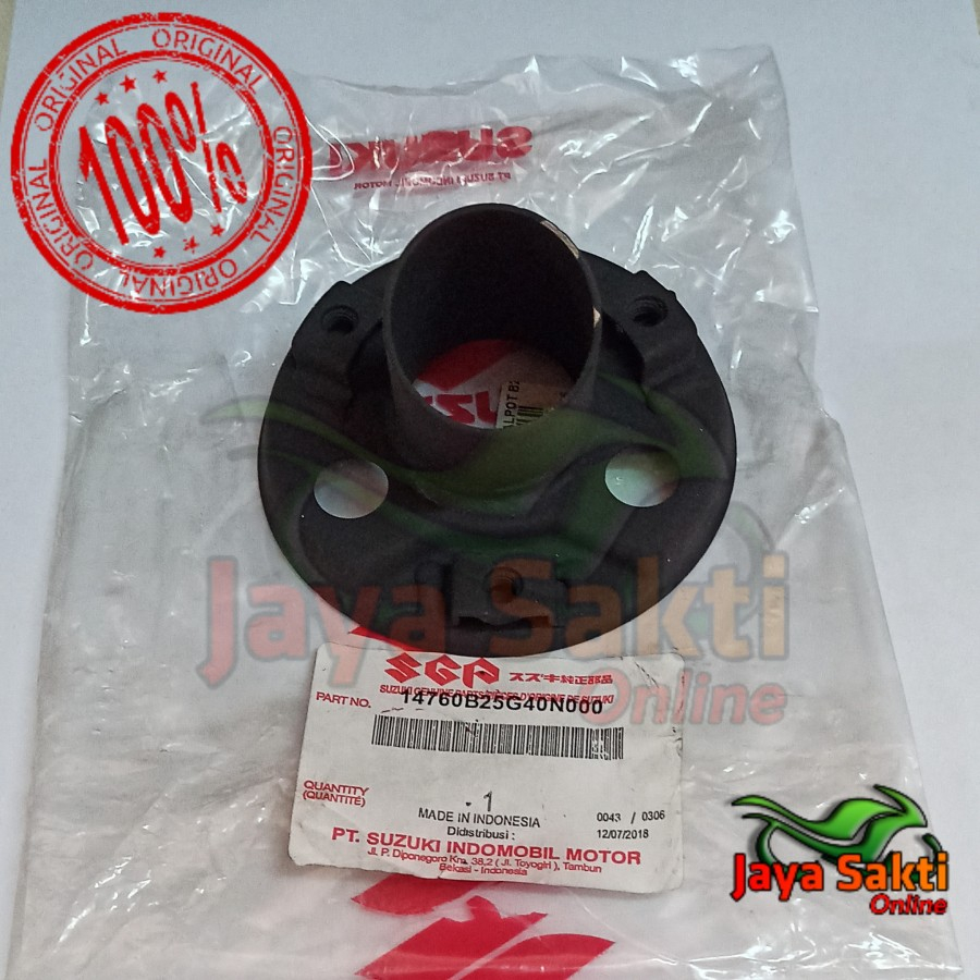 STAY TUTUP KNALPOT BELAKANG SATRIA FU 150 2012 ASLI SGP