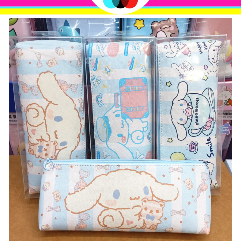 

PENSIL BAG MOTIF KARTUN CINNAMOROLL KUROMI MY MELODY TEMPAT PENSIL LUCU | KOTAK PENSIL CASE RESLETING | TEMPAT PULPEN | PULPEN BAG | PERLENGKAPAN SEKOLAH