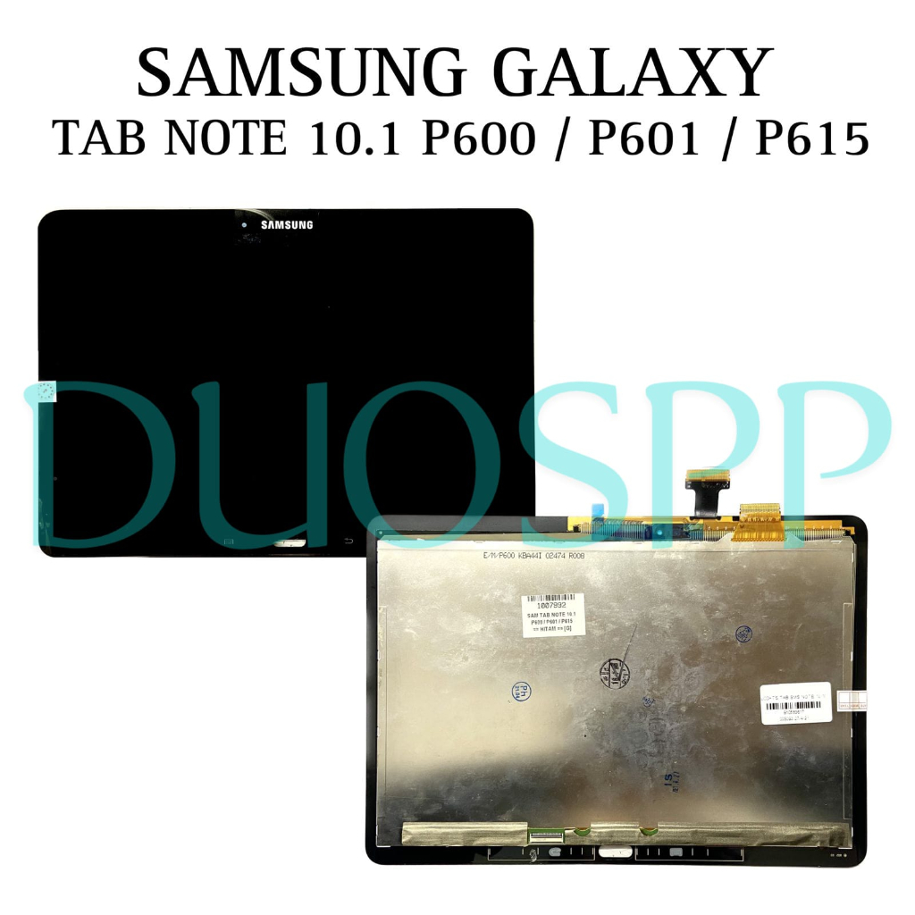 LCD TOUCHSCREEN TABLET SAMSUNG GALAXY TAB NOTE 10.1 P600 / P601 / P615 LCD TS FULLSET TAB NNOTE 10