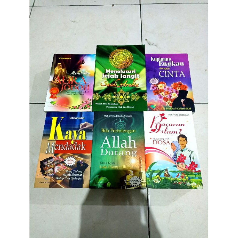 ( PROMO BUKU MURAH ORIGINAL ) BUKU AGAMA ISLAM / BACAAN ISLAM / BILA PERTOLONGAN ALLAH DATANG / PACA