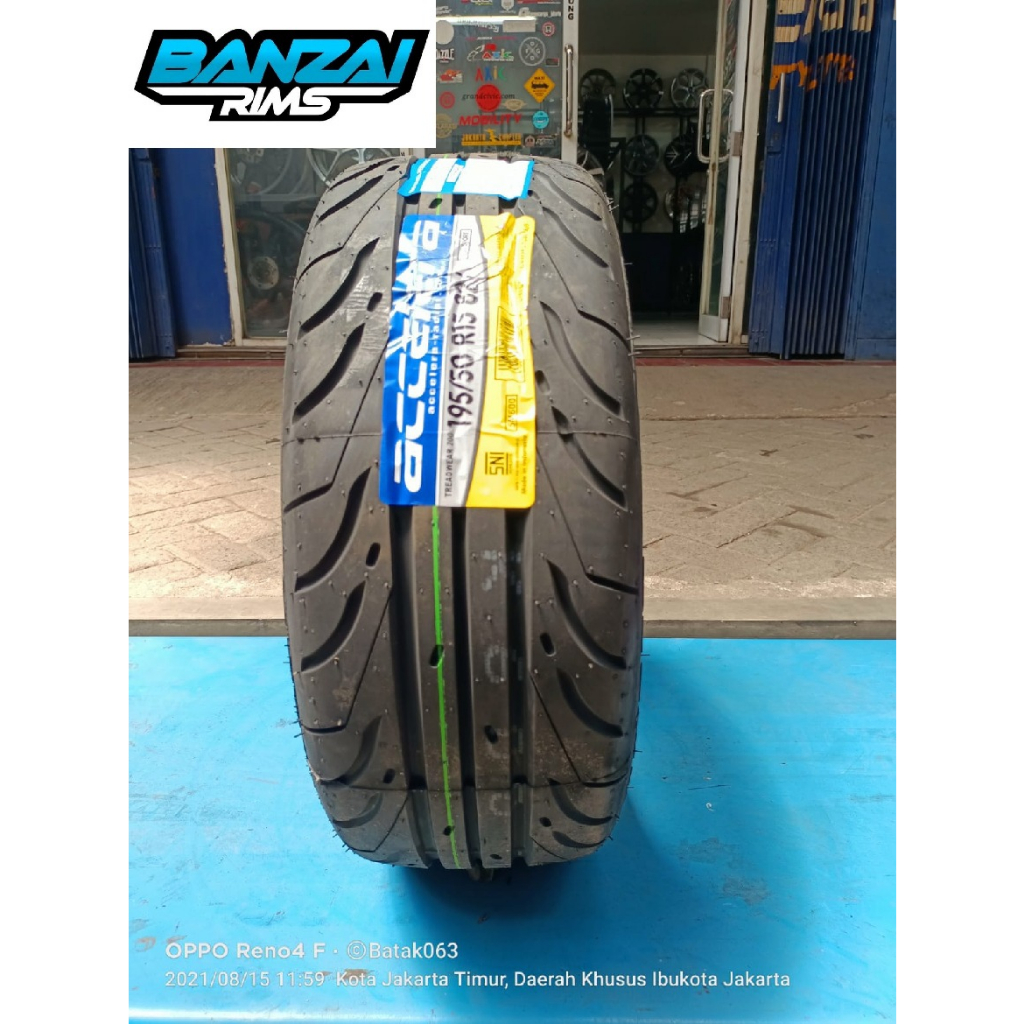 Ban Mobil 195/50 R15 ACCELERA 651 SPORT TW 200 Ban Ring 15 Semi Slick