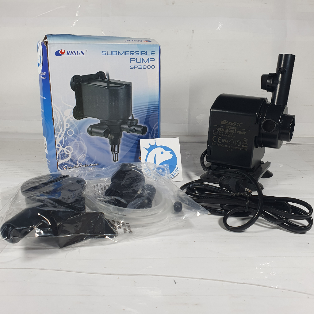 POMPA AIR CELUP  RESUN SP-3800 SUBMERSIBLE AQUARIUM WATER PUMP SP3800