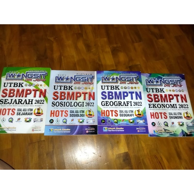 [PRELOVED BUKU UTBK] Geografi, Sosiologi, Ekonomi, Sejarah.