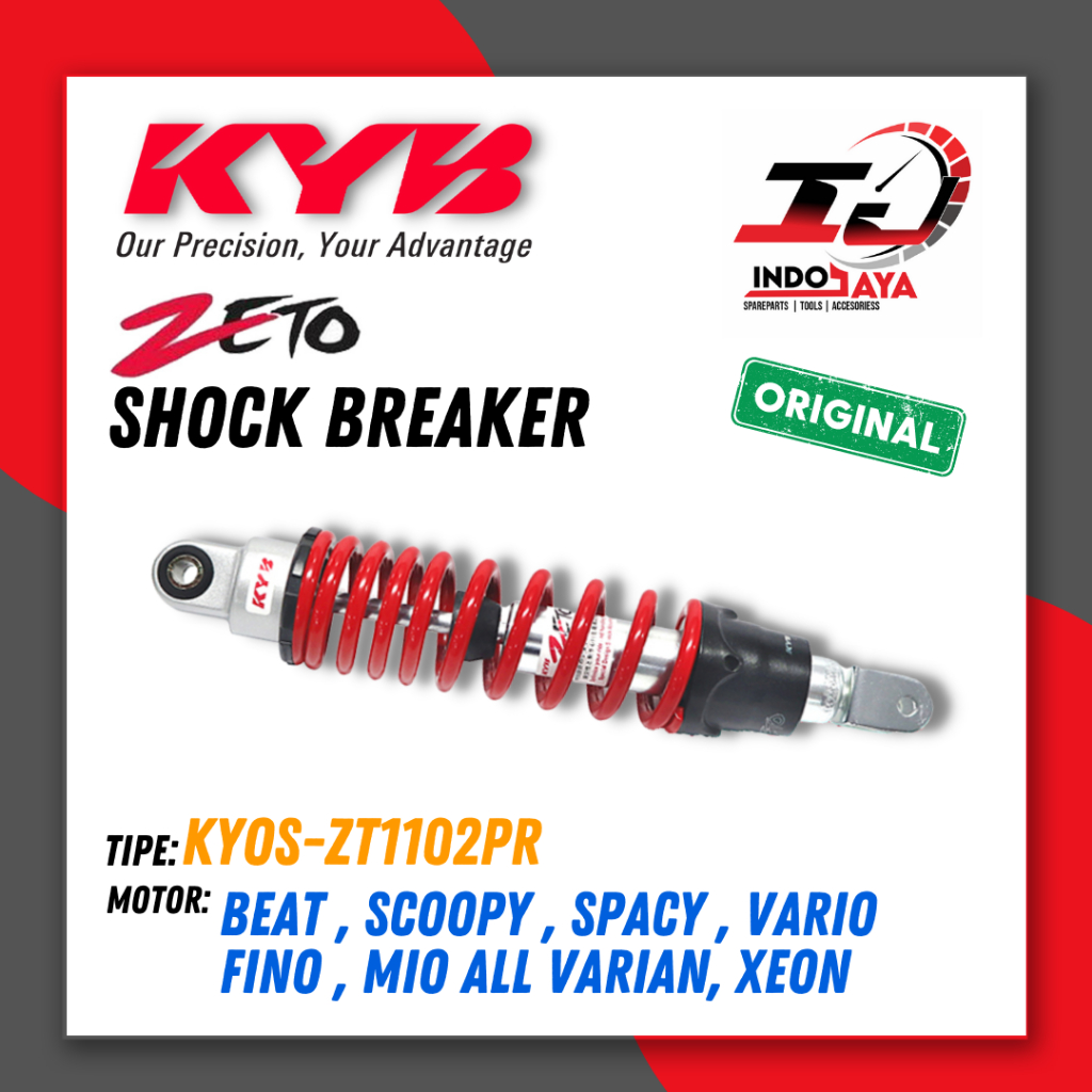 [READY COD] SHOCKBREAKER KAYABA KYOS-ZT1102PR UNTUK MOTOR ALL MATIC / SOKBREKER / SHOCK BREAKER BELA