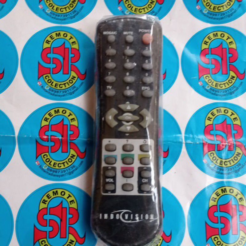 Remote receiver indovision