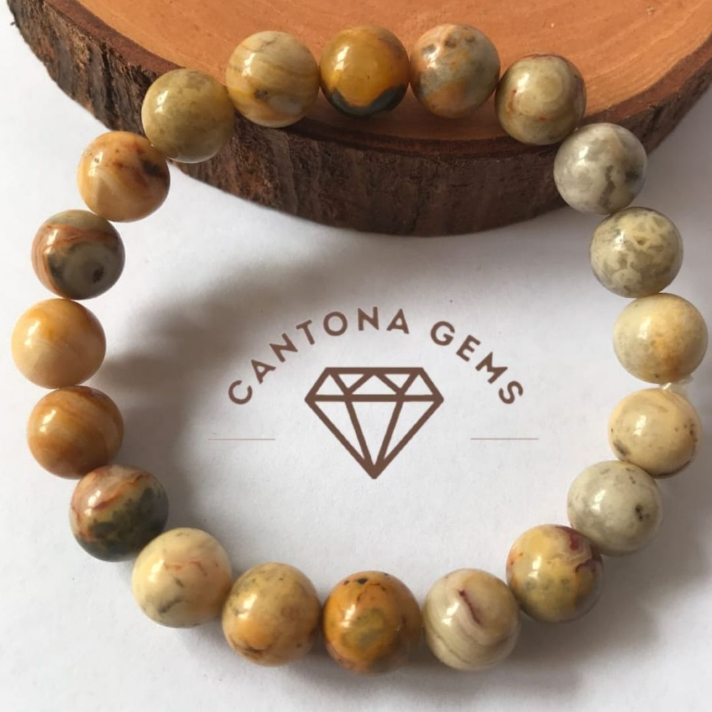 Gelang batu alam asli 2 8mm