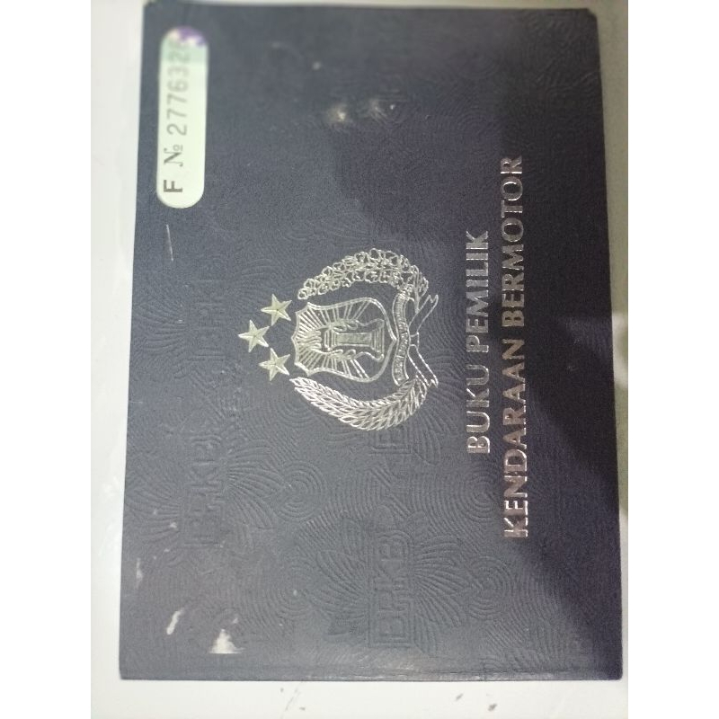 dokumen asli Suzuki Spin 2008 matic