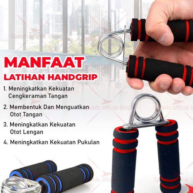 Hand Grip/Alat Olahraga Latihan Otot Tangan Jari/Alat Olahraga Tangan Praktis Dan Efektif