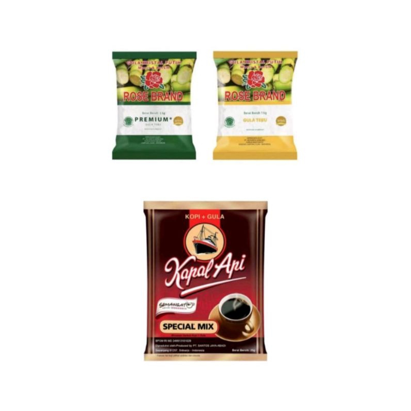 

Gula 1kg + kopi 1sachet