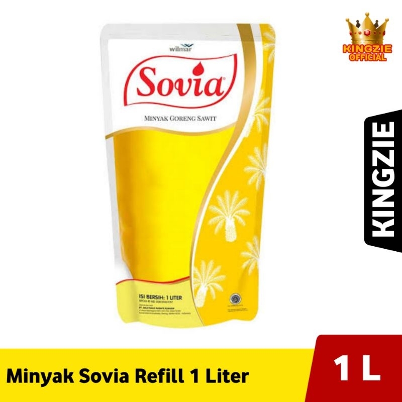 

[KINGZIE] MINYAK GORENG SOVIA 1 LITER PREMIUM