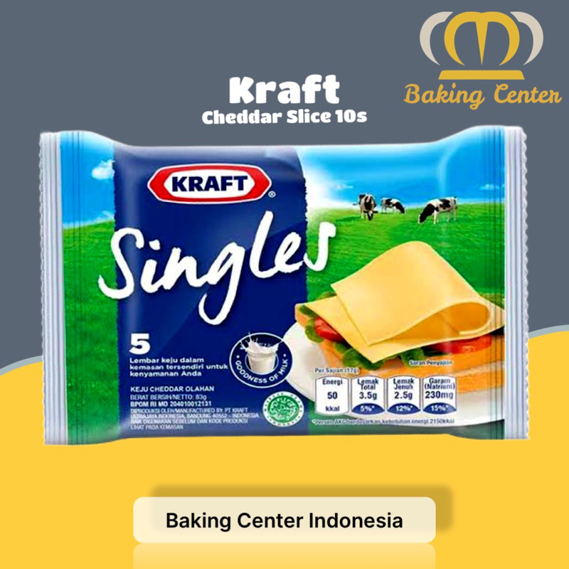 

Kraft Singles 5s - Keju Kraft Slice isi 5