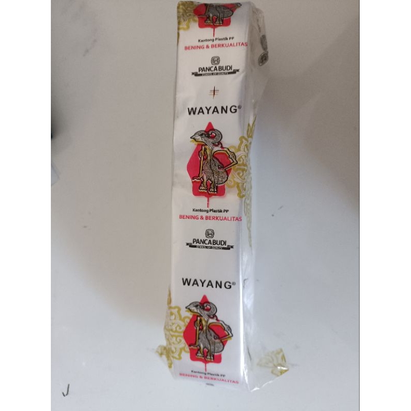 

Plastik roll bungkus kado uk 3 & 4cm merk wayang