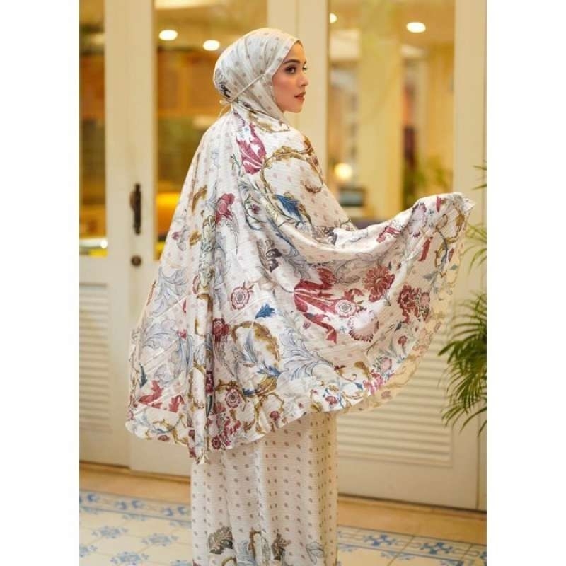 prayer robe mukena buttonscarves royale