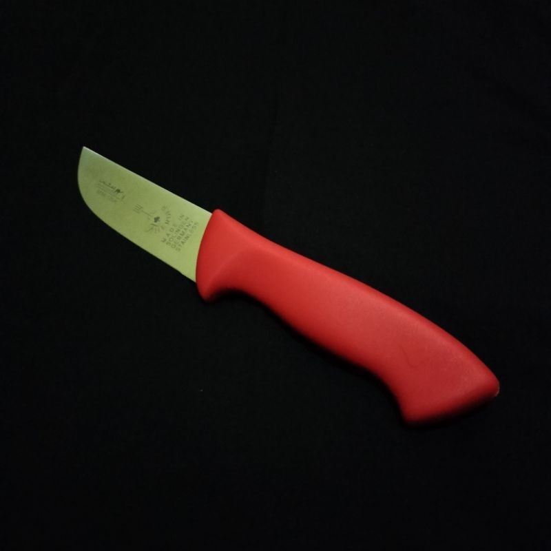 PISAU F. Herder Butcher Straight 12 cm Cap Garpu Stamp Arab Made In Solingen Germany Original