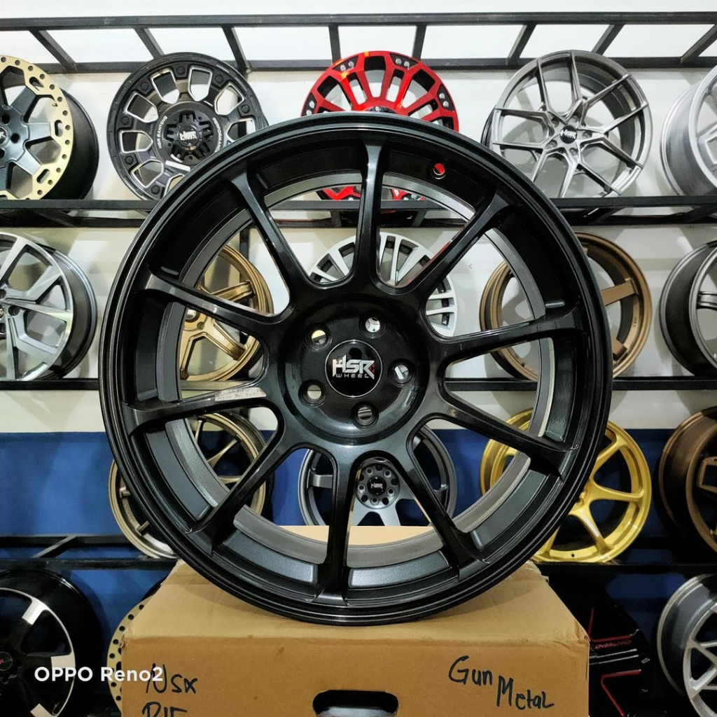 Velg Mobil Racing Model Terbaru HSR ZERO Ring 18 Pcd 5x100 Untuk Mobil Toyota ( Altis New, Celica, C