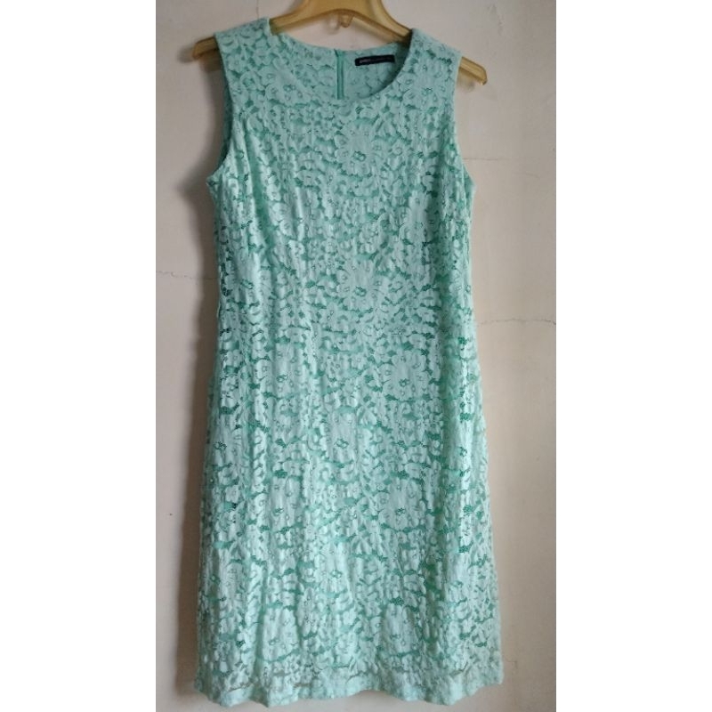 dress brokat preloved