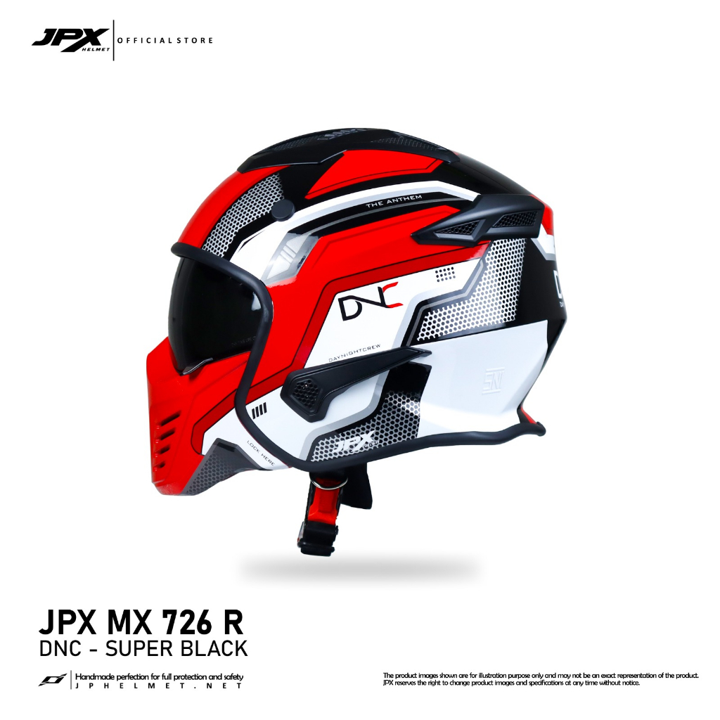 HELM JPX FULL FACE MX-726R - DNC