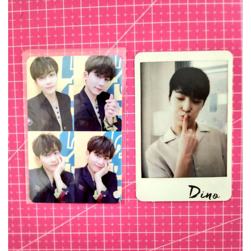 SEVENTEEN PHOTOCARD PC DINO AL1 JEONGHAN GRID HENGGARAE NET VER