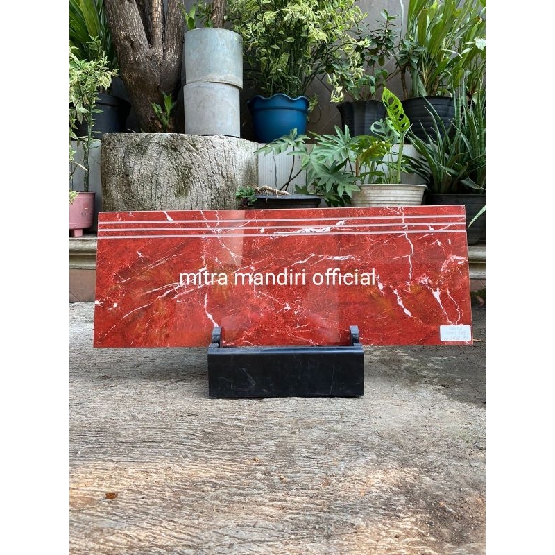 Granite tangga pijakan 30x60 spinel red