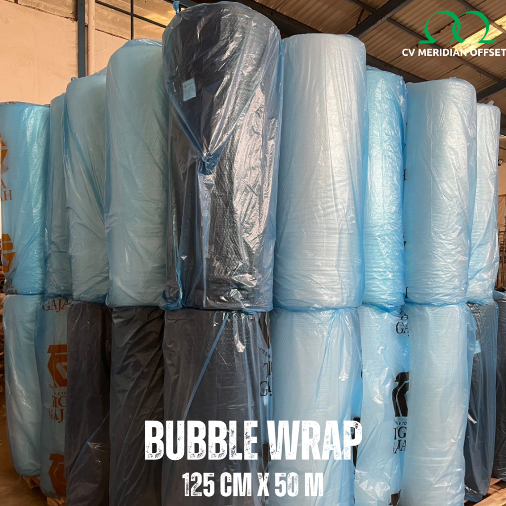 

Bubble Wrap hitam/bening 1.25x50m ekonomis murah kualitas terjamin