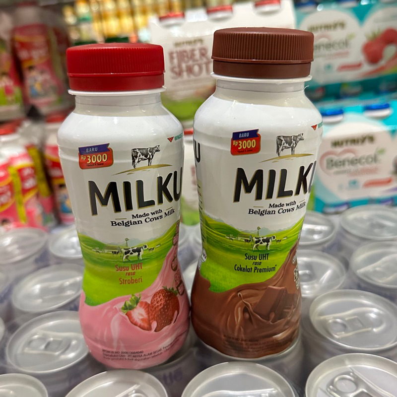 

MILKU SUSU UHT 200ML - COKLAT | STRAW