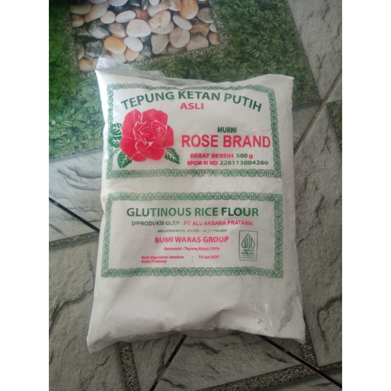 

TEPUNG KETAN ROSE 500gr