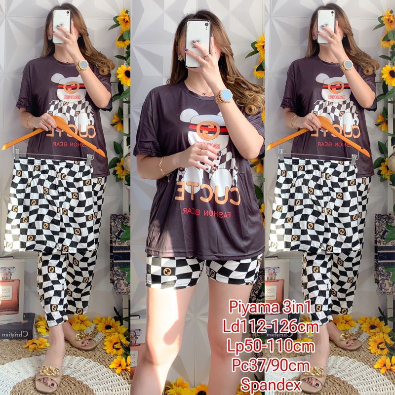 Piyama 3in1 7motif