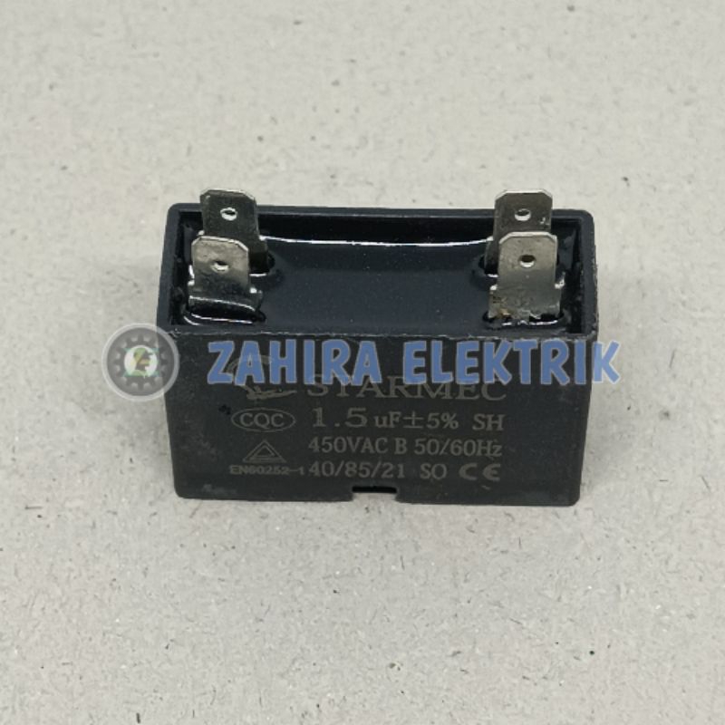 Capasitor Kotak 1,5uf / Kapasitor 1,5uf / Capasitor Fan