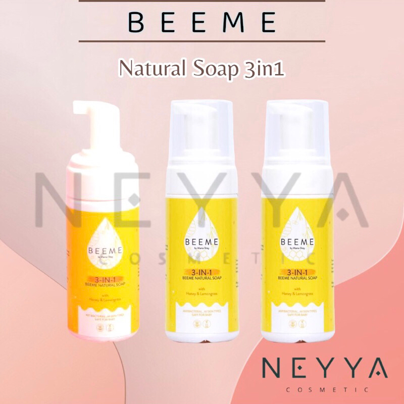 BEEME NATURAL SOAP 3in1