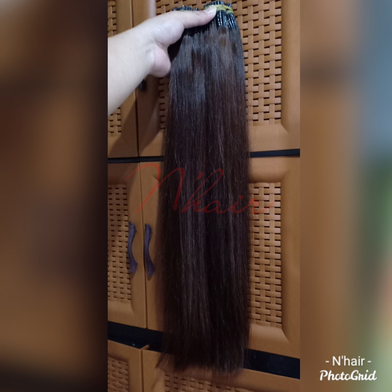 HAIR EXTENSION SUPER 75Cm RAMBUT ASLI. 100% human hair