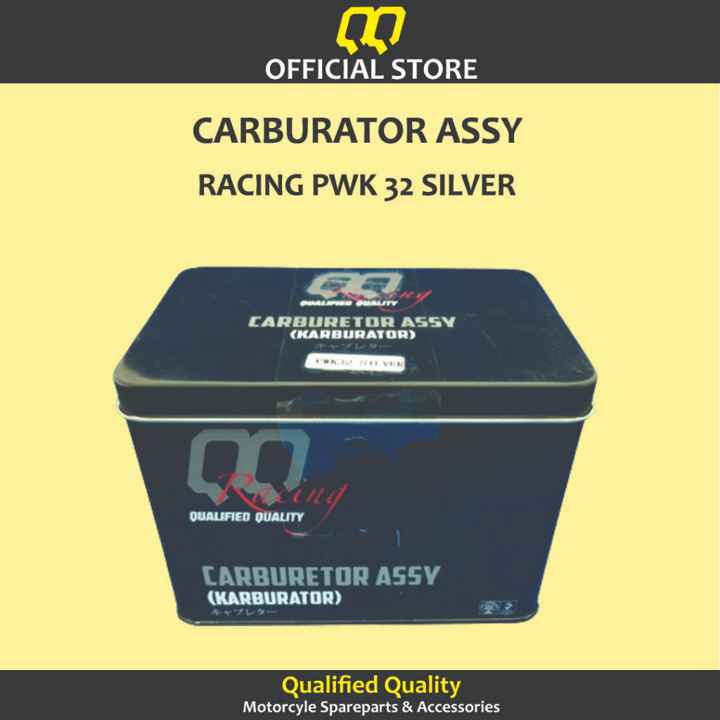 CARBURATOR ASSY RACING PWK 32 SILVER