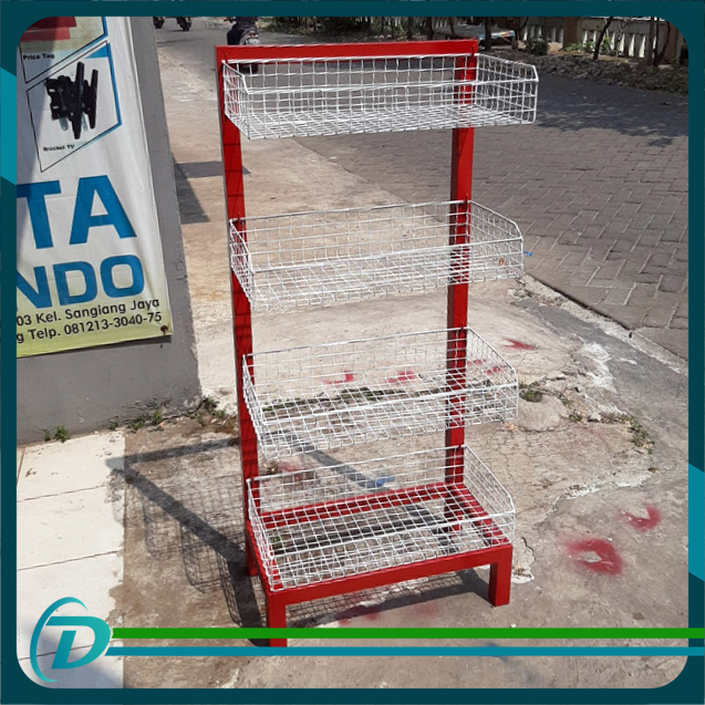 Rak Chiki - Rak Snack - Rak Keranjang + Bublewrap