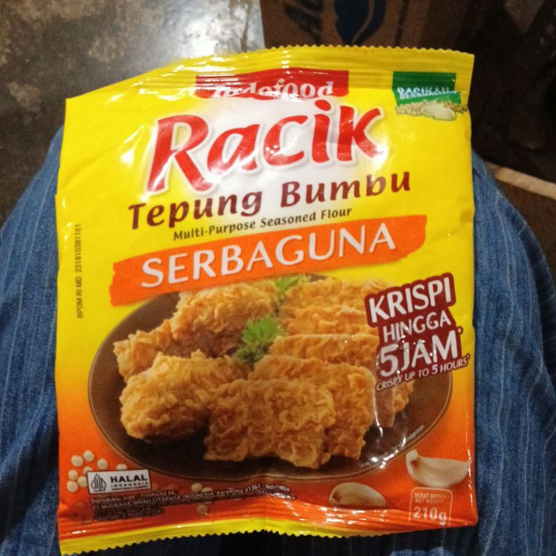 

racik tepung bumbu sbgn 210gr