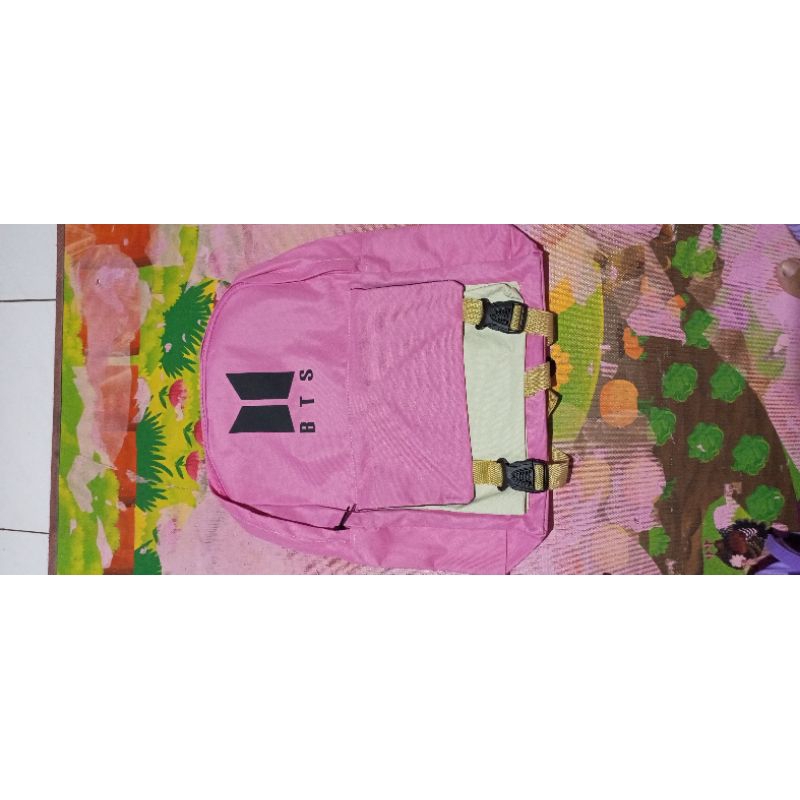 

tas BTS anak pink new